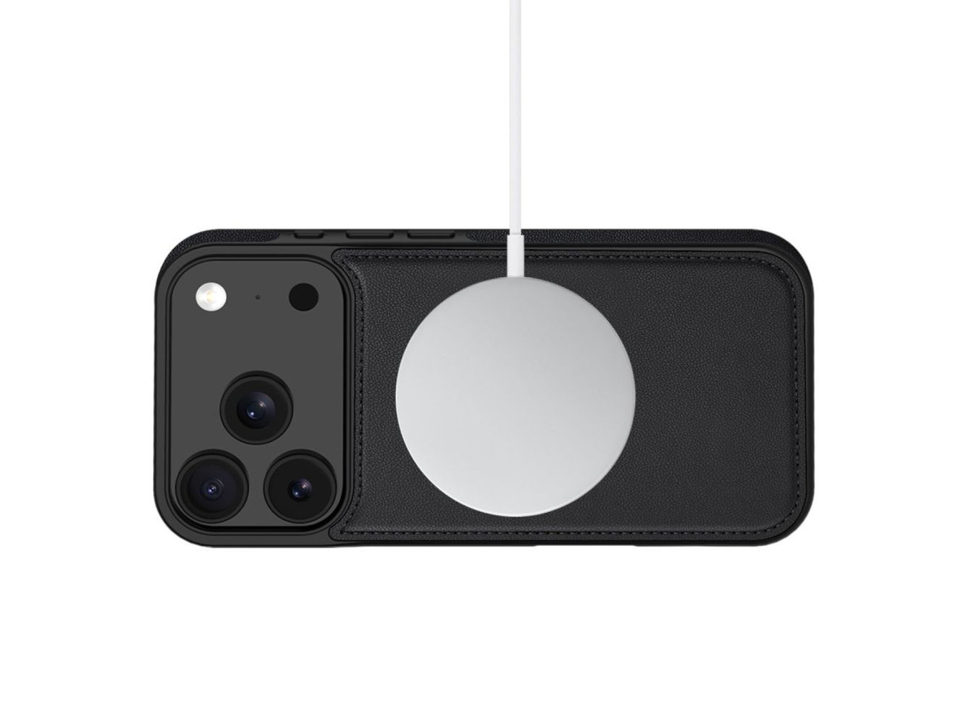 Tech-Protect Wallet MagSafe Case for iPhone 17 Pro Max - Matte Black