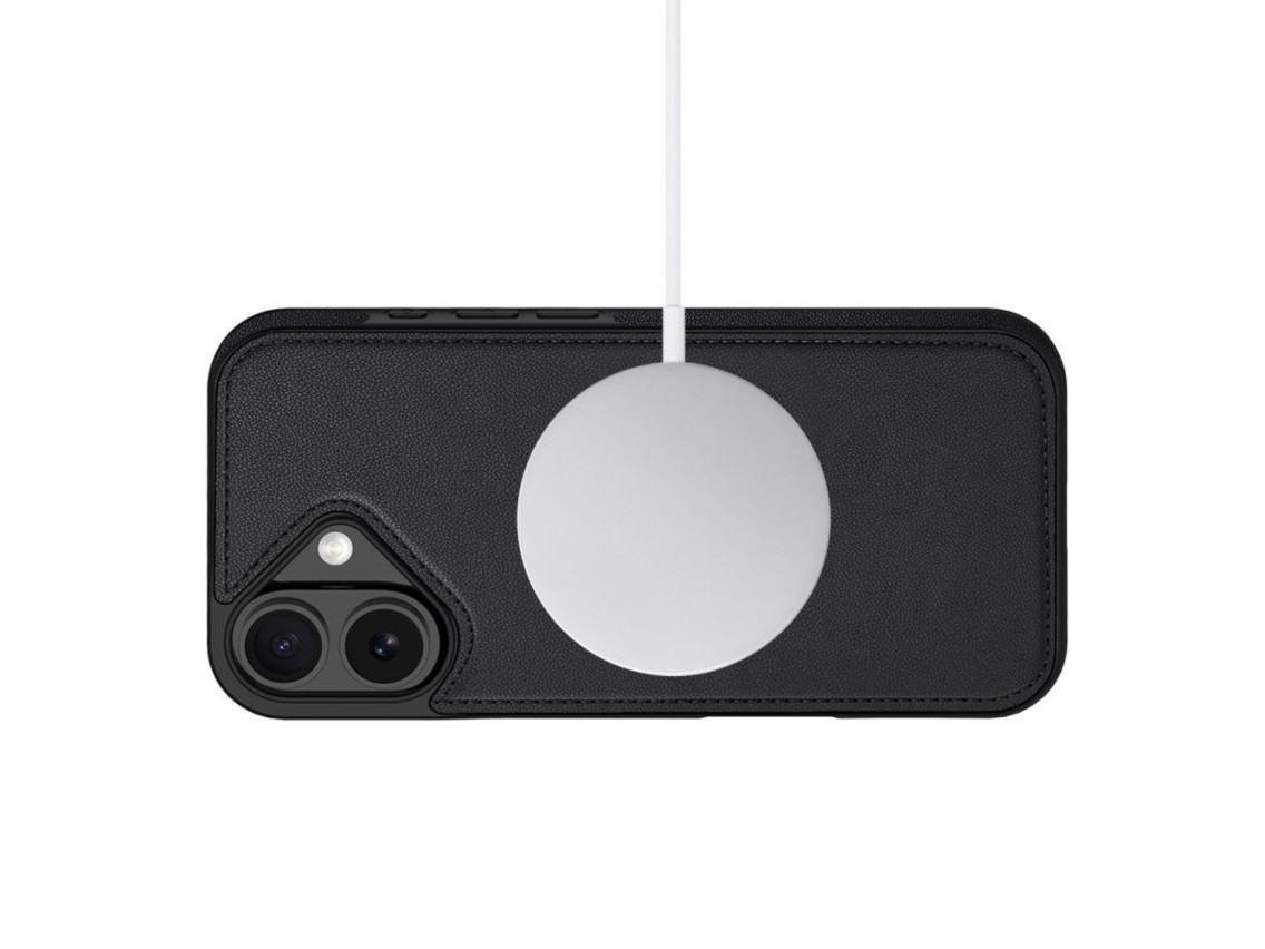 Tech-Protect Wallet MagSafe Case for iPhone 17 - Matte Black