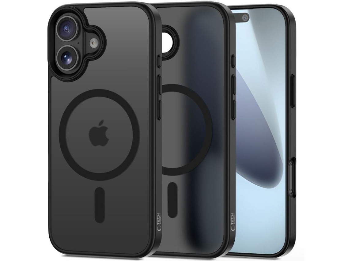 Tech-Protect MagMat MagSafe Case for iPhone 17 - Matte Black