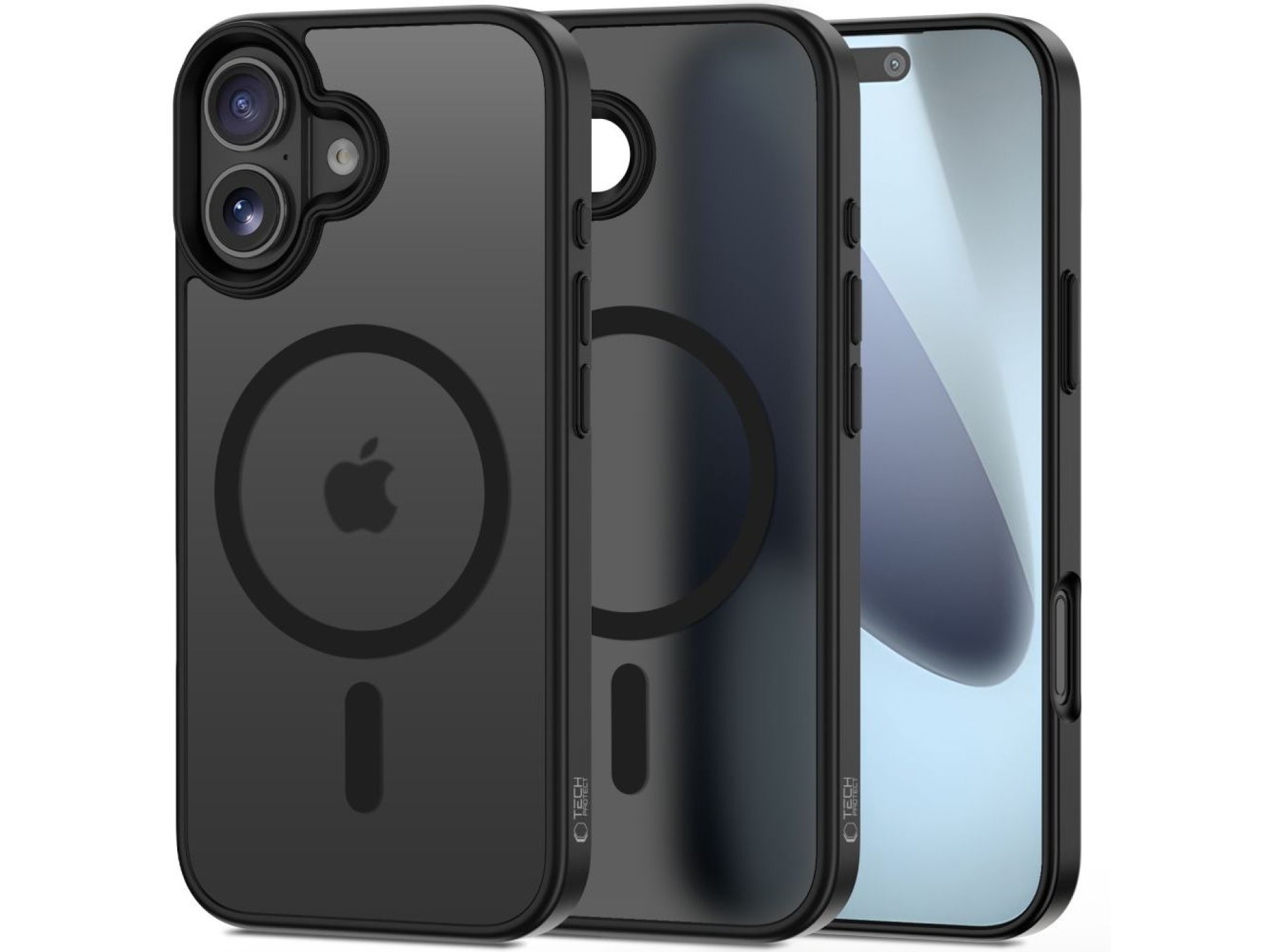 Tech-Protect MagMat MagSafe Case for iPhone 17 - Matte Black