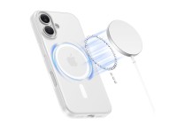 Capa Tech-Protect MagSlim MagSafe para iPhone 17 - branco fosco Capa Tech-Protect MagSlim MagSafe para iPhone 17 - branco fosco
