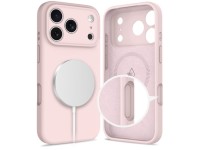 Tech-Protect Silicone MagSafe Case for iPhone 17 Pro Max - Pink Tech-Protect Silicone MagSafe Case for iPhone 17 Pro Max - Pink