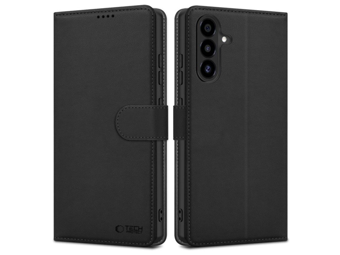 Tech-Protect Wallet Case for Samsung Galaxy A26 5G / A17 4G / 5G - Black