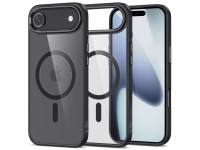 Capa Tech-Protect MagFlex MagSafe para iPhone 17 Air - Transparente e Preta Capa Tech-Protect MagFlex MagSafe para iPhone 17 Air - Transparente e Preta