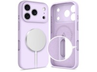 Tech-Protect Silicone MagSafe Case for iPhone 17 Pro Max - Purple Tech-Protect Silicone MagSafe Case for iPhone 17 Pro Max - Purple