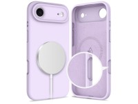 Tech-Protect Silicone MagSafe Case for iPhone 17 Air - Purple Tech-Protect Silicone MagSafe Case for iPhone 17 Air - Purple