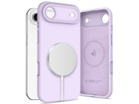 Tech-Protect Silicone MagSafe Case for iPhone 17 Air - Purple Tech-Protect Silicone MagSafe Case for iPhone 17 Air - Purple