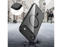 Capa Tech-Protect MagFlex MagSafe para iPhone 17 Air - Transparente e Preta Capa Tech-Protect MagFlex MagSafe para iPhone 17 Air - Transparente e Preta