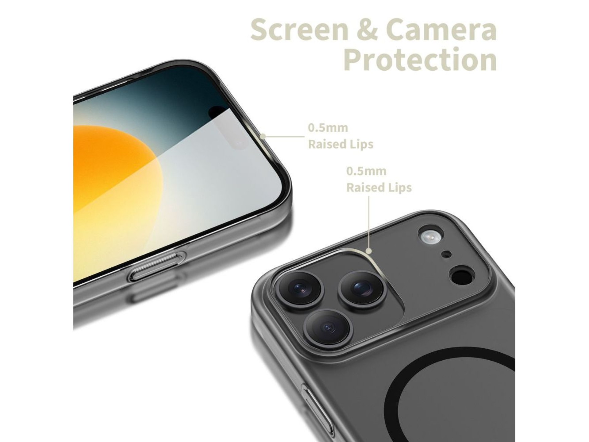 Tech-Protect MagSlim MagSafe Case for iPhone 17 Pro - Matte Black