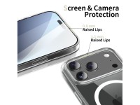 Tech-Protect FlexAir Hybrid MagSafe Case for iPhone 17 Pro Max - Clear