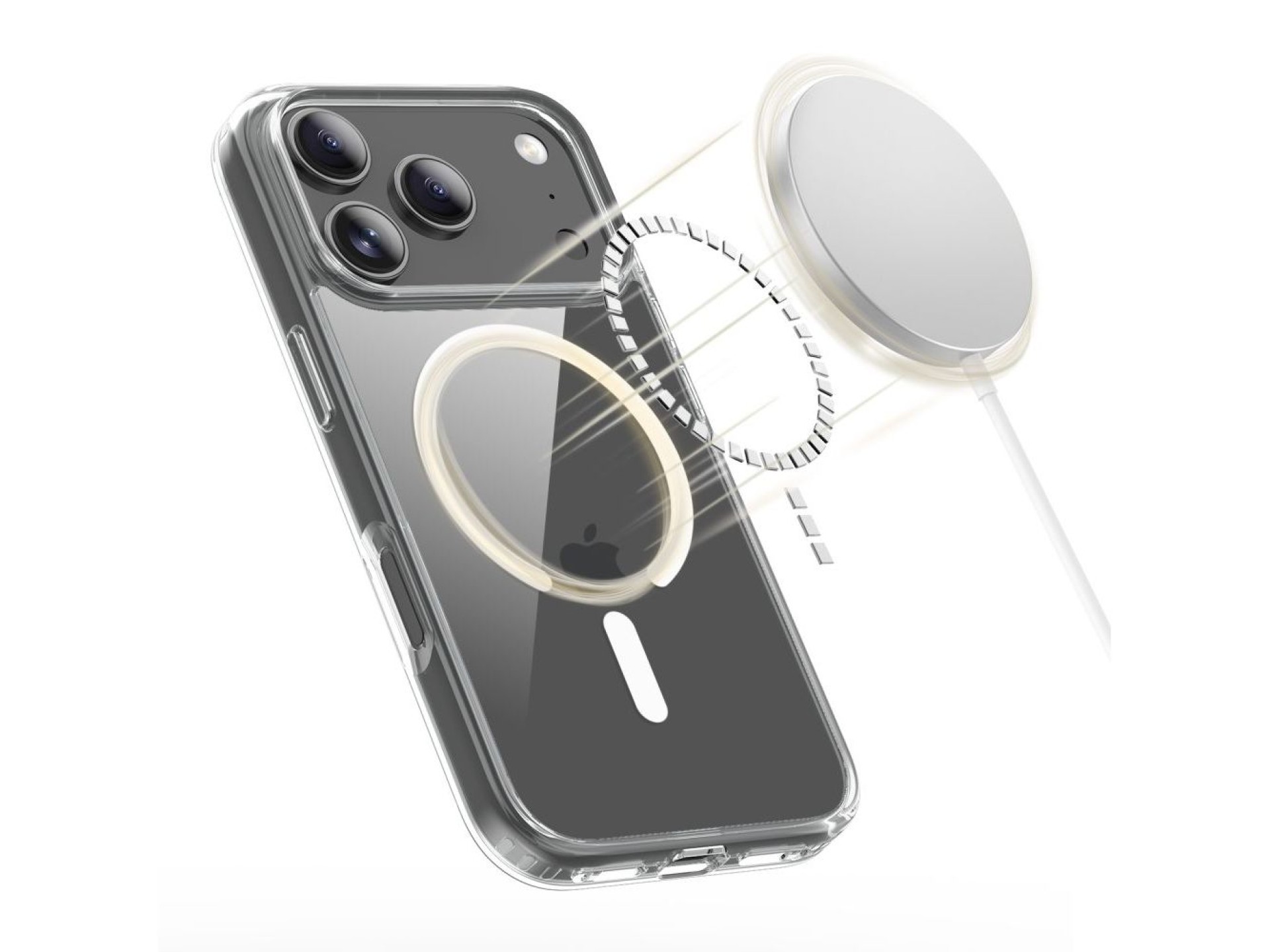 Tech-Protect FlexAir Hybrid MagSafe Case for iPhone 17 Pro Max - Clear