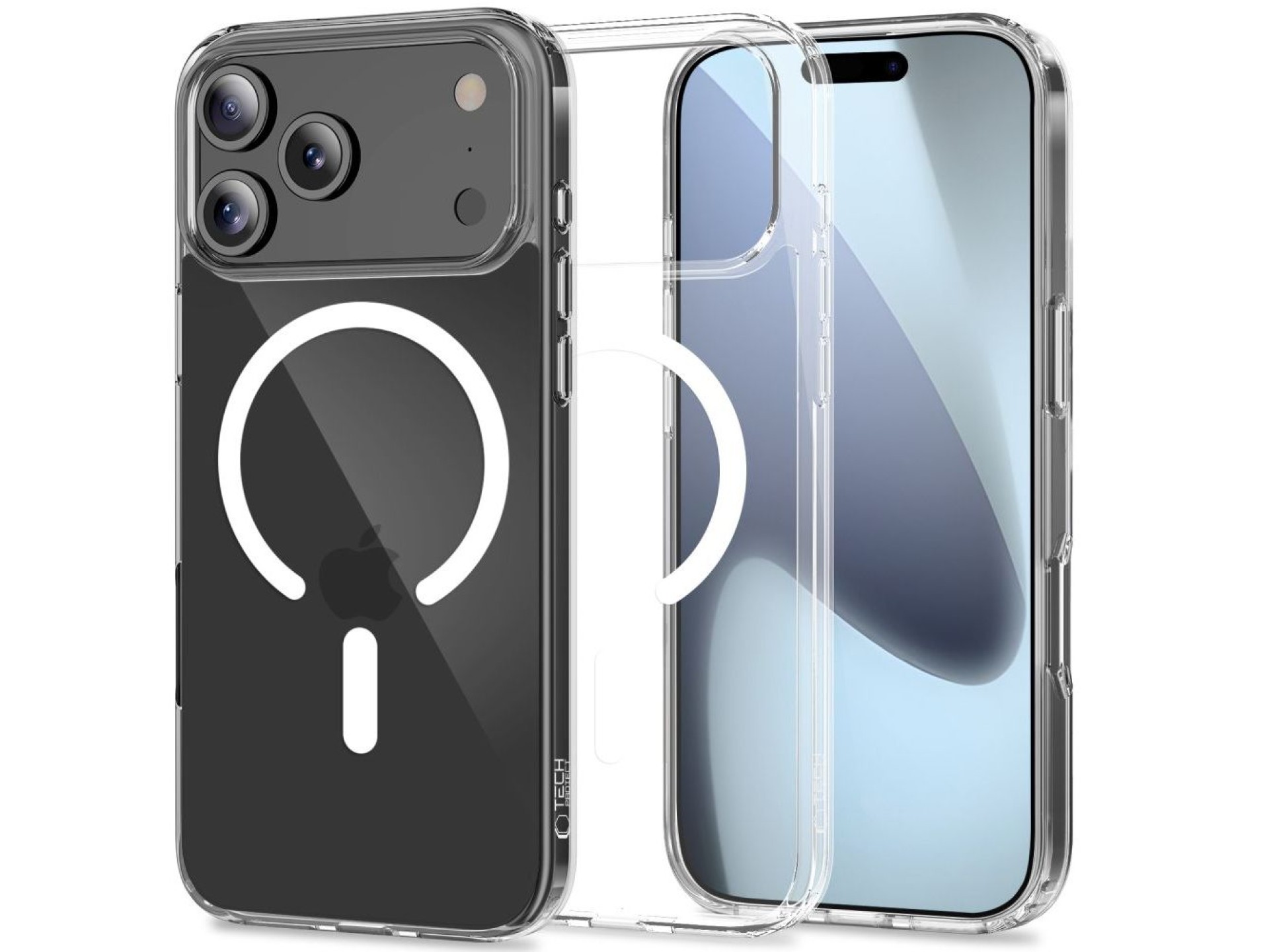 Tech-Protect FlexAir Hybrid MagSafe Case for iPhone 17 Pro Max - Clear