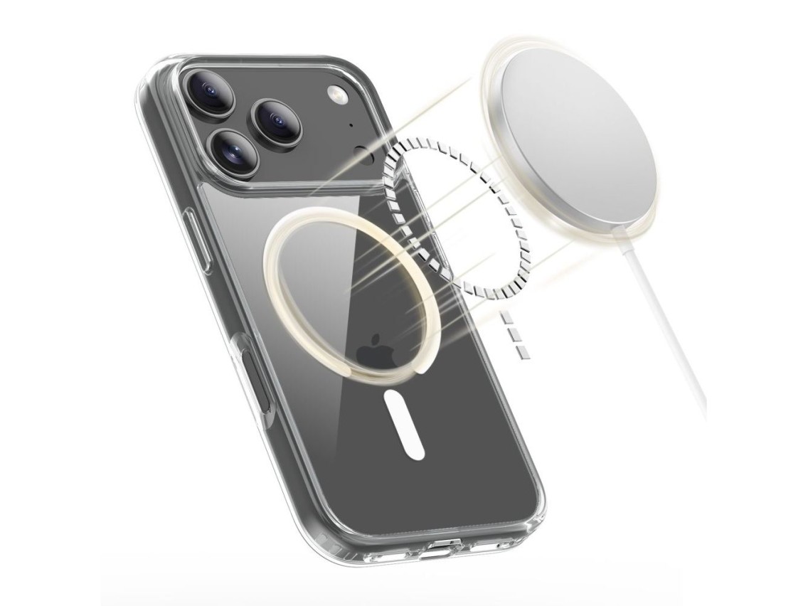 Tech-Protect FlexAir Hybrid MagSafe Case for iPhone 17 Pro Max - Clear