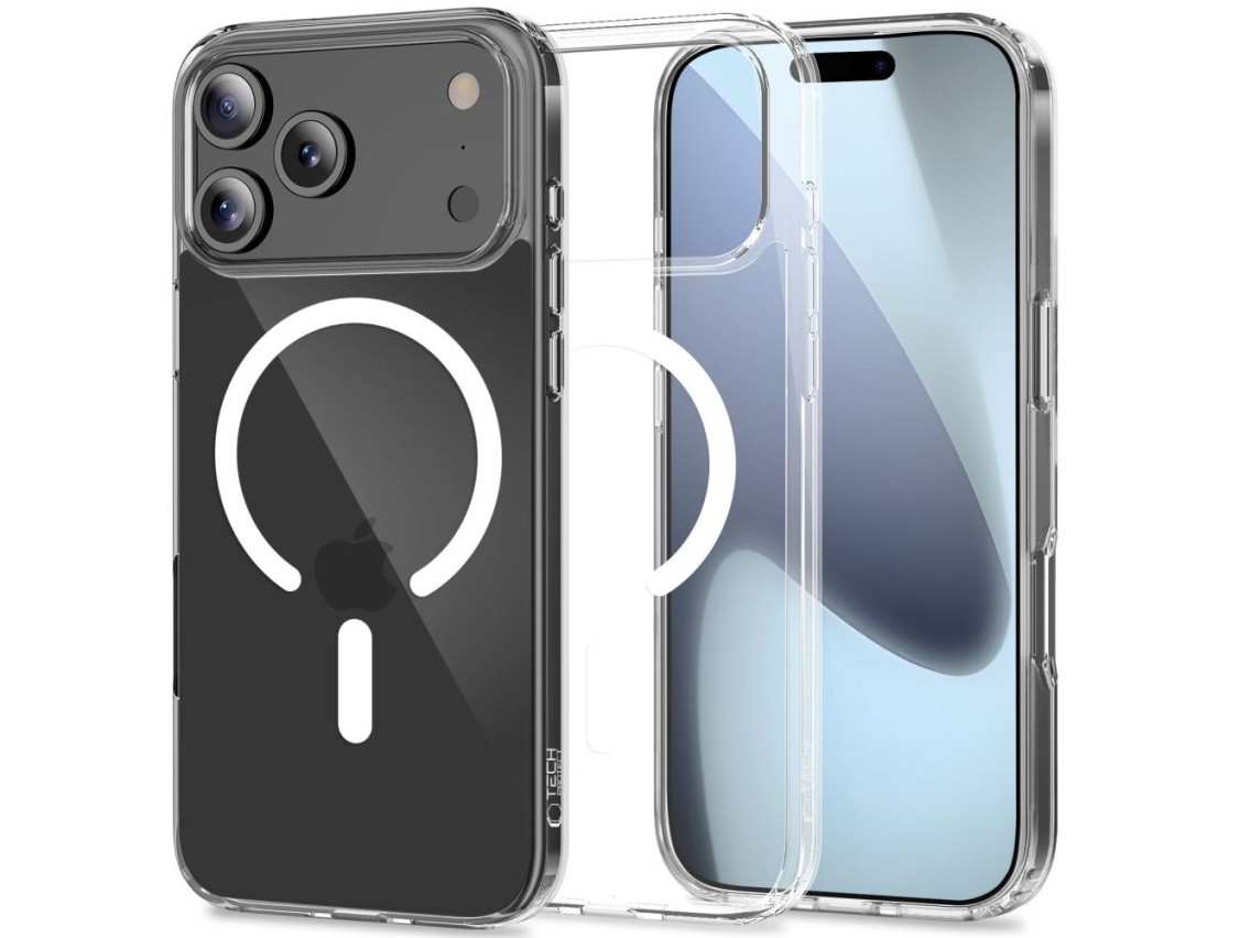 Tech-Protect FlexAir Hybrid MagSafe Case for iPhone 17 Pro Max - Clear