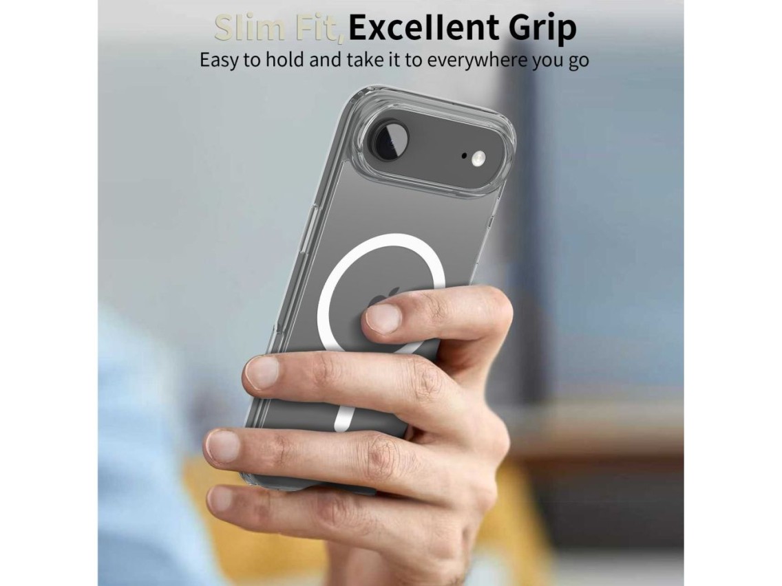 Funda Tech-Protect FlexAir Hybrid MagSafe para iPhone 17 Air - Transparente