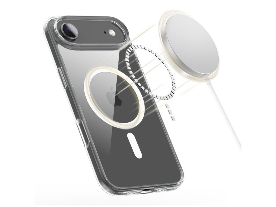 Funda Tech-Protect FlexAir Hybrid MagSafe para iPhone 17 Air - Transparente