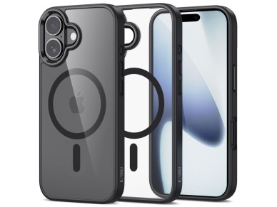 Tech-Protect MagMat MagSafe Case for iPhone 17 - Clear Black Tech-Protect MagMat MagSafe Case for iPhone 17 - Clear Black