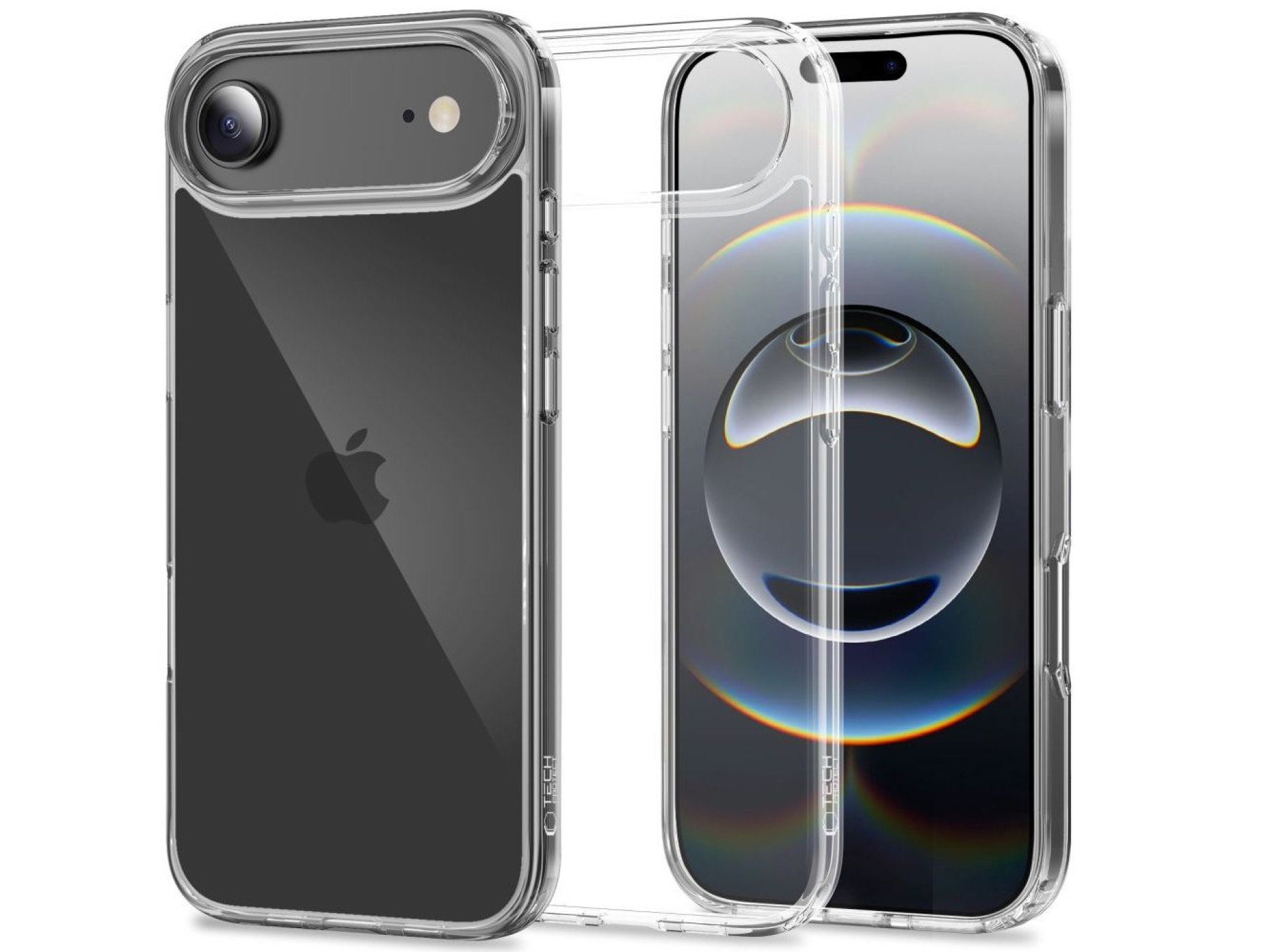Tech-Protect FlexAir Hybrid Case for iPhone 17 Air - Clear