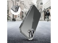 Capa híbrida Tech-Protect FlexAir para iPhone 17 - Transparente Capa híbrida Tech-Protect FlexAir para iPhone 17 - Transparente