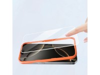 Protector de pantalla de vidrio templado Tech-Protect Easy Set+ (paquete de 3) para iPhone 17 - tran Protector de pantalla de vidrio templado Tech-Protect Easy Set+ (paquete de 3) para iPhone 17 - tran
