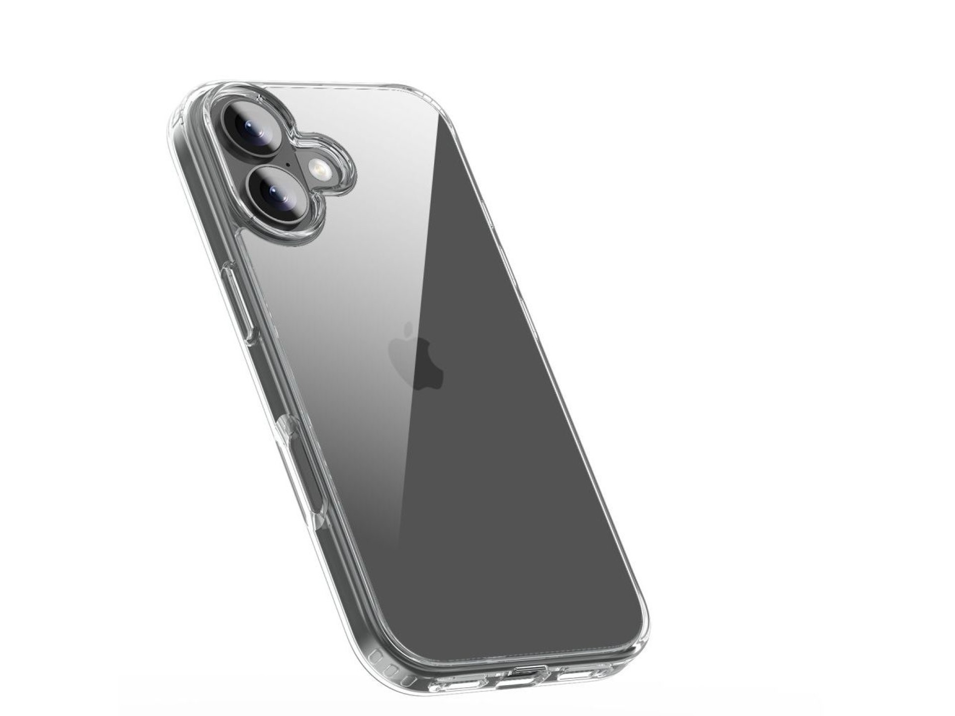Capa híbrida Tech-Protect FlexAir para iPhone 17 - Transparente