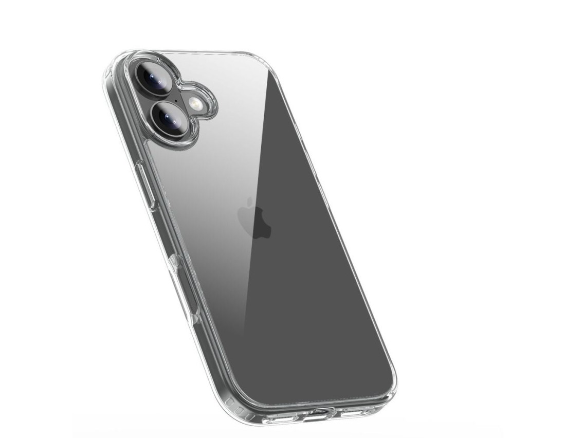 Capa híbrida Tech-Protect FlexAir para iPhone 17 - Transparente