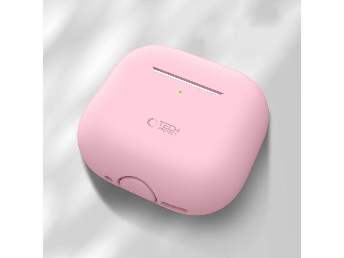 Tech-Protect Silicone Case for Apple AirPods 4 - Pink