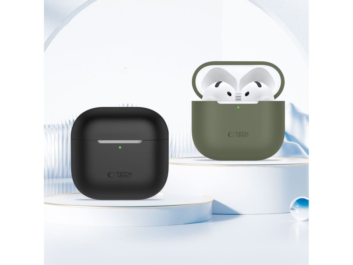 Tech-Protect Silicone Case for Apple AirPods 4 - Pink