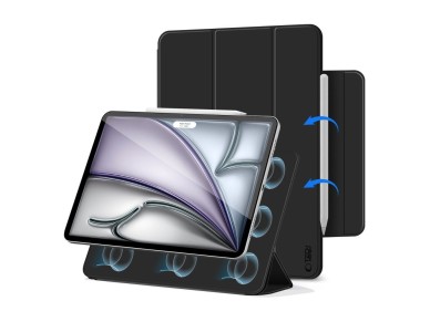 Funda Tech-Protect Smartcase magn�tica para iPad Air de 13� (2024/2025) - Negra