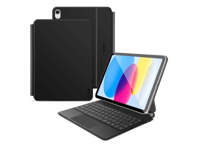 Capa magn�tica Tech-Protect Smartcase com teclado para iPad 10.9� 2022 / iPad 11� 2025 - Preta