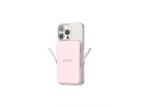 Powerbank Tech-Protect PB31 LifeMag MagSafe 10000 mAh - rosa