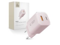 Carregador de parede Tech-Protect NCM33W de 2 portas PD33W/QC3.0 - rosa
