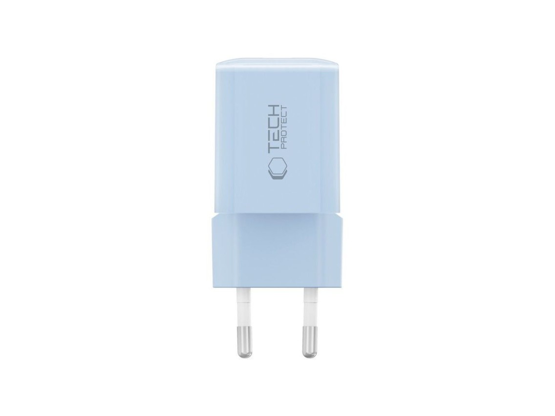 Tech-Protect NCM33W 2-port PD33W/QC3.0 wall charger - blue