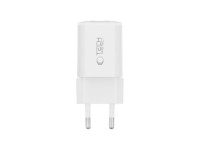 Tech-Protect NCM33W 2-port PD33W/QC3.0 wall charger - white Tech-Protect NCM33W 2-port PD33W/QC3.0 wall charger - white
