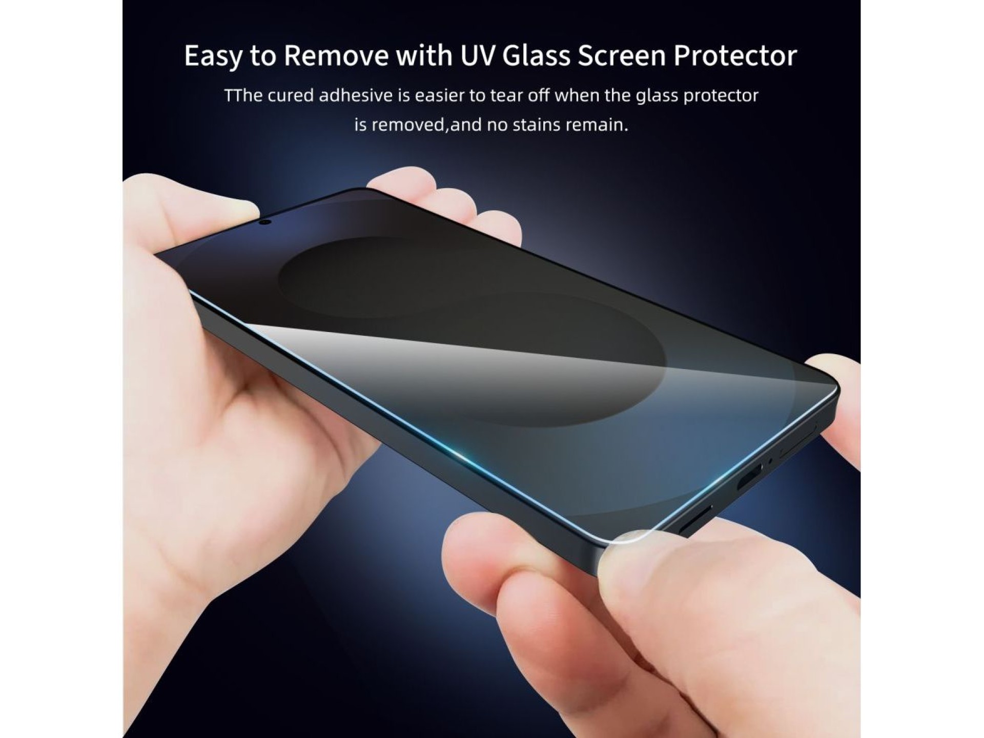 Película de vidro temperado Tech-Protect Glass UV+ (pacote com 2) para Motorola Edge 60 Fusion - tra