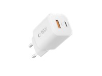 Tech-Protect NCM33W 2-port PD33W/QC3.0 wall charger - white Tech-Protect NCM33W 2-port PD33W/QC3.0 wall charger - white