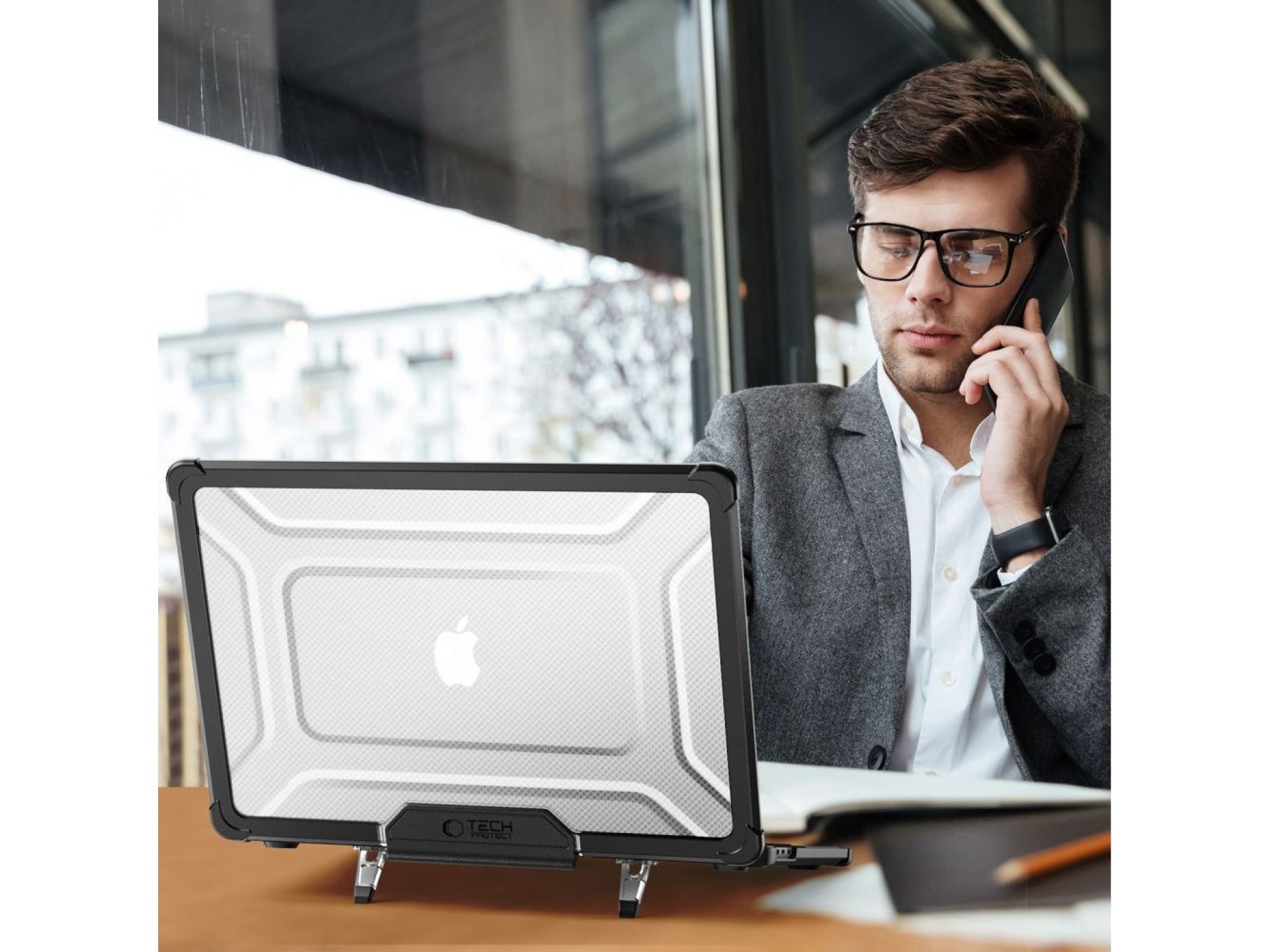 Capa Tech-Protect SmartShell Pro para MacBook Air 13