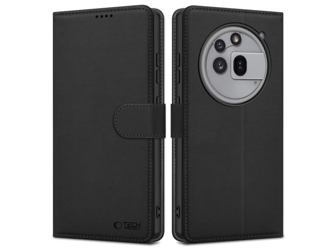 Funda tipo cartera Tech-Protect para Nothing Phone 3A Pro - Negro mate