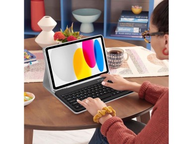 Capa Tech-Protect SC com Caneta e Teclado para iPad 10.9" 2022 (10� gera��o) / 11" 2025 (11� gera��o