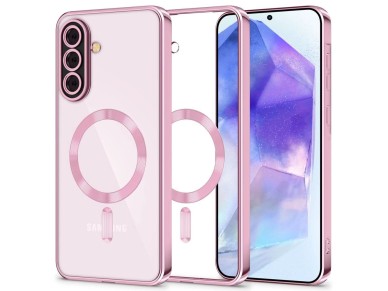 Tech-Protect MagFlex MagSafe Case for Samsung Galaxy A56 5G - Clear Pink Tech-Protect MagFlex MagSafe Case for Samsung Galaxy A56 5G - Clear Pink