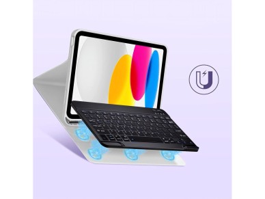 Capa Tech-Protect SC com Caneta e Teclado para iPad 10.9" 2022 (10� gera��o) / 11" 2025 (11� gera��o