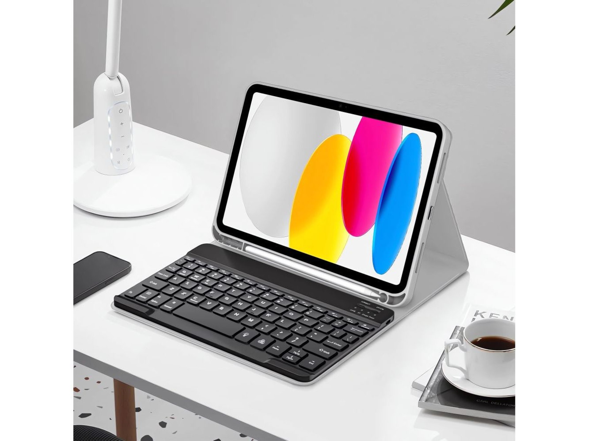 Capa Tech-Protect SC com Caneta e Teclado para iPad 10.9
