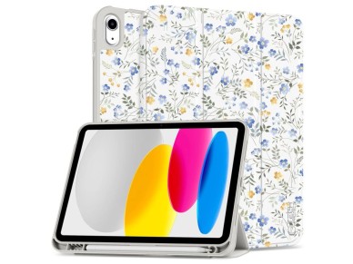 Capa Tech-Protect SC Pen para iPad 10,9" 2022 (10� gera��o) / 11" 2025 (11� gera��o) - Margaridas co