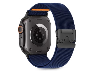 Tech-Protect Nylon Clasp for Apple Watch 44 / 45 / 46 / 49 mm - Navy