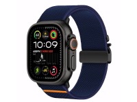 Fecho de nylon Tech-Protect para Apple Watch 44/45/46/49 mm - Azul Marinho Fecho de nylon Tech-Protect para Apple Watch 44/45/46/49 mm - Azul Marinho