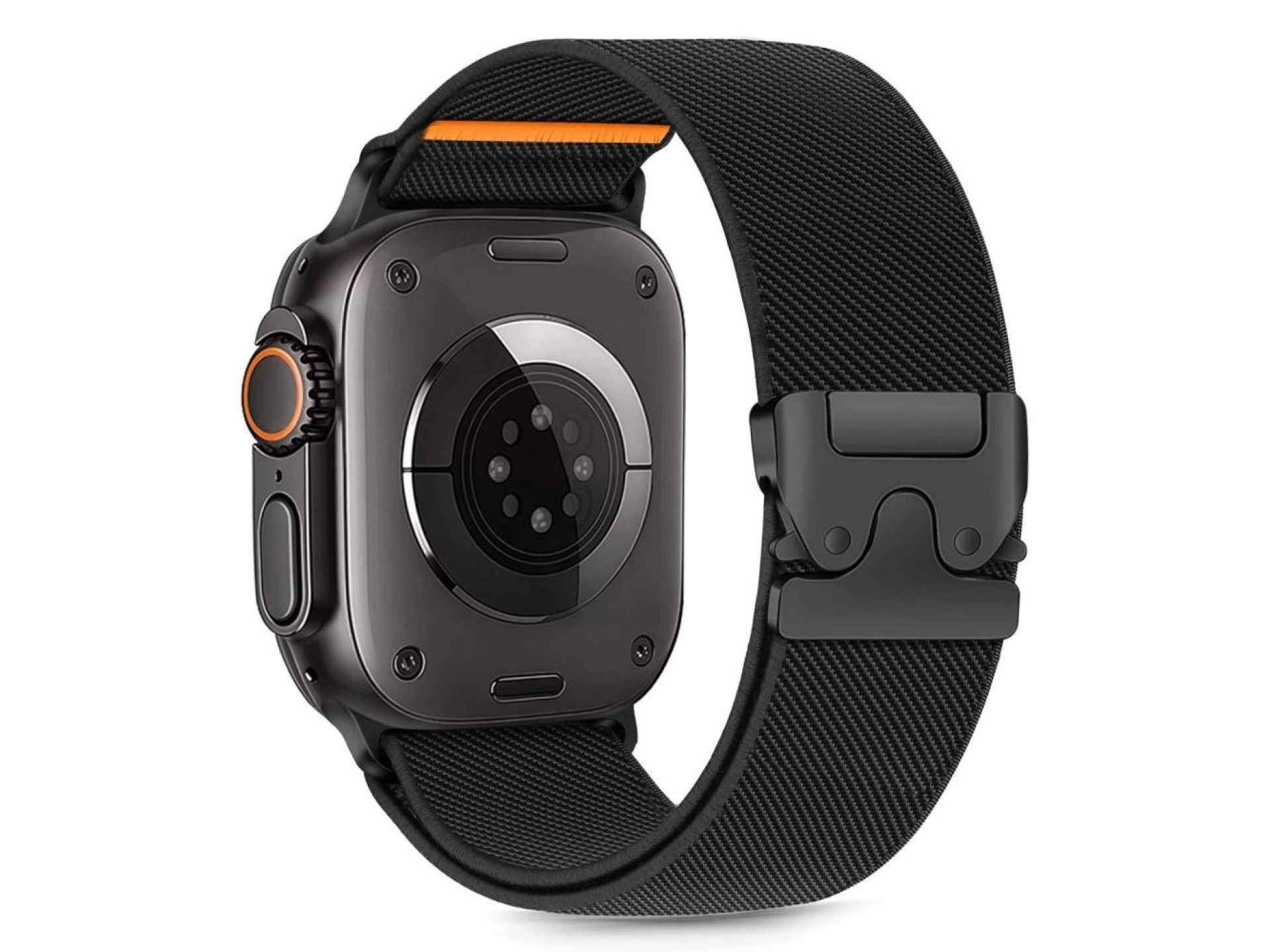 Cierre de nailon Tech-Protect para Apple Watch de 44/45/46/49 mm - Negro