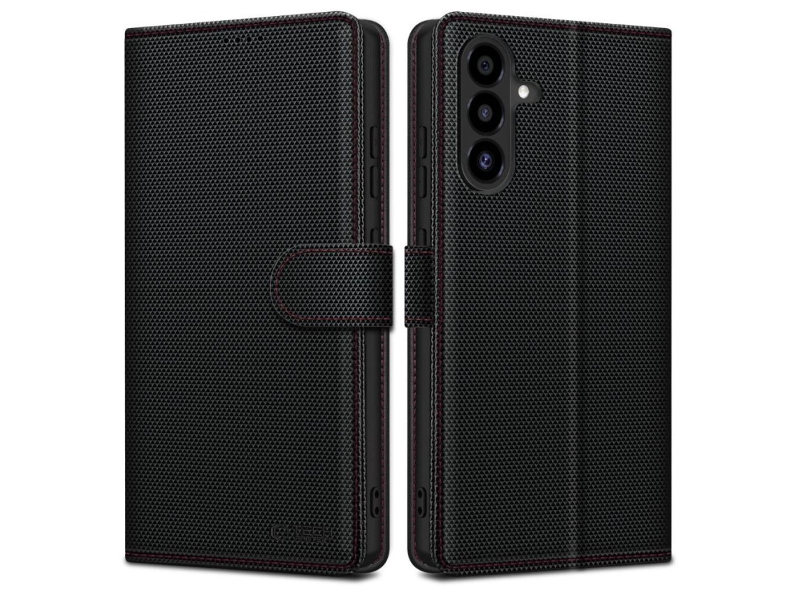 Funda tipo cartera Tech-Protect RS para Samsung Galaxy A56 5G - Negra
