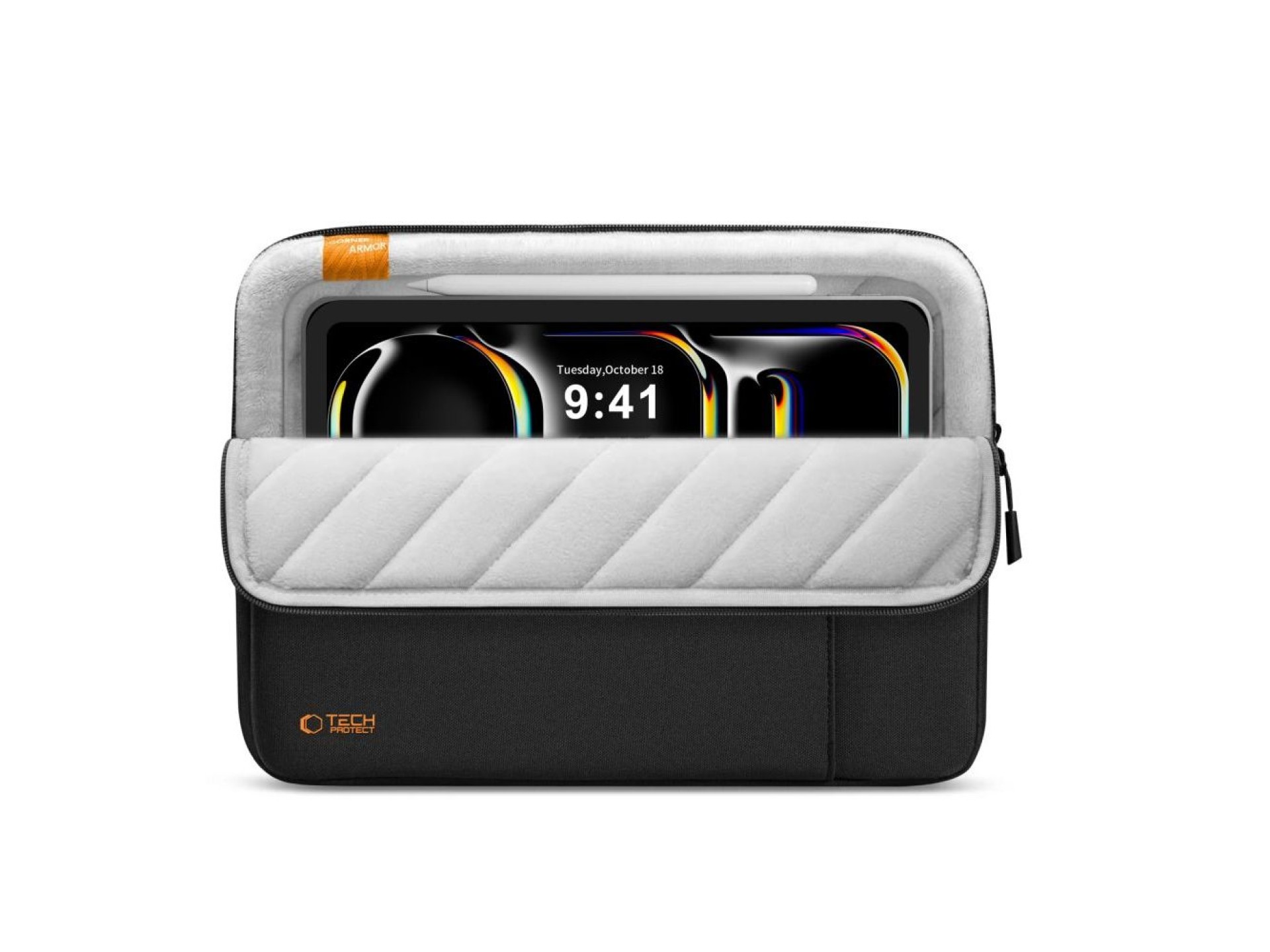 Bolsa Tech-Protect Defender para laptop e tablet de 11 a 13 polegadas - Preta