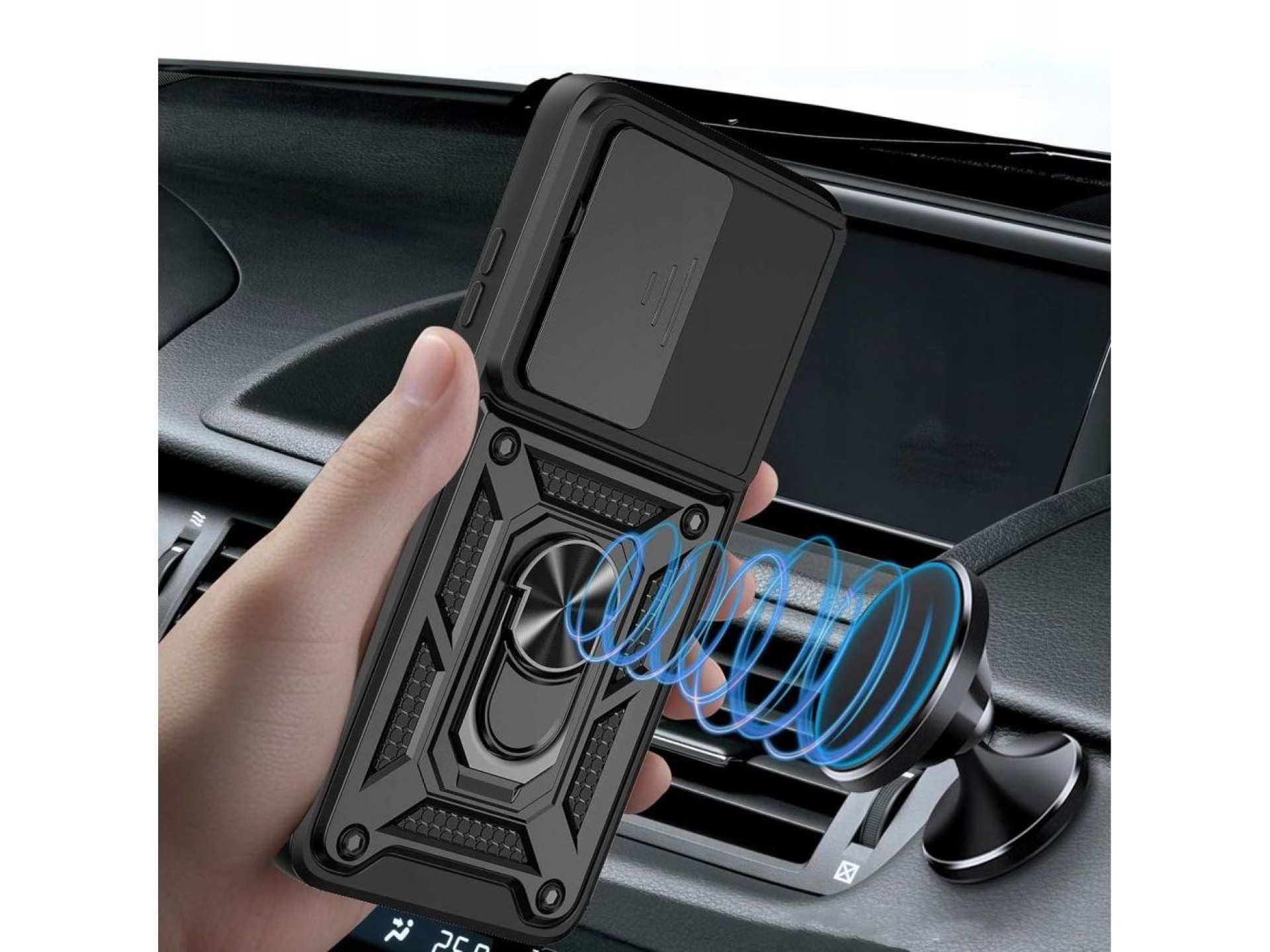 Funda Tech-Protect CamShield Pro para Motorola Moto G15 - Negra