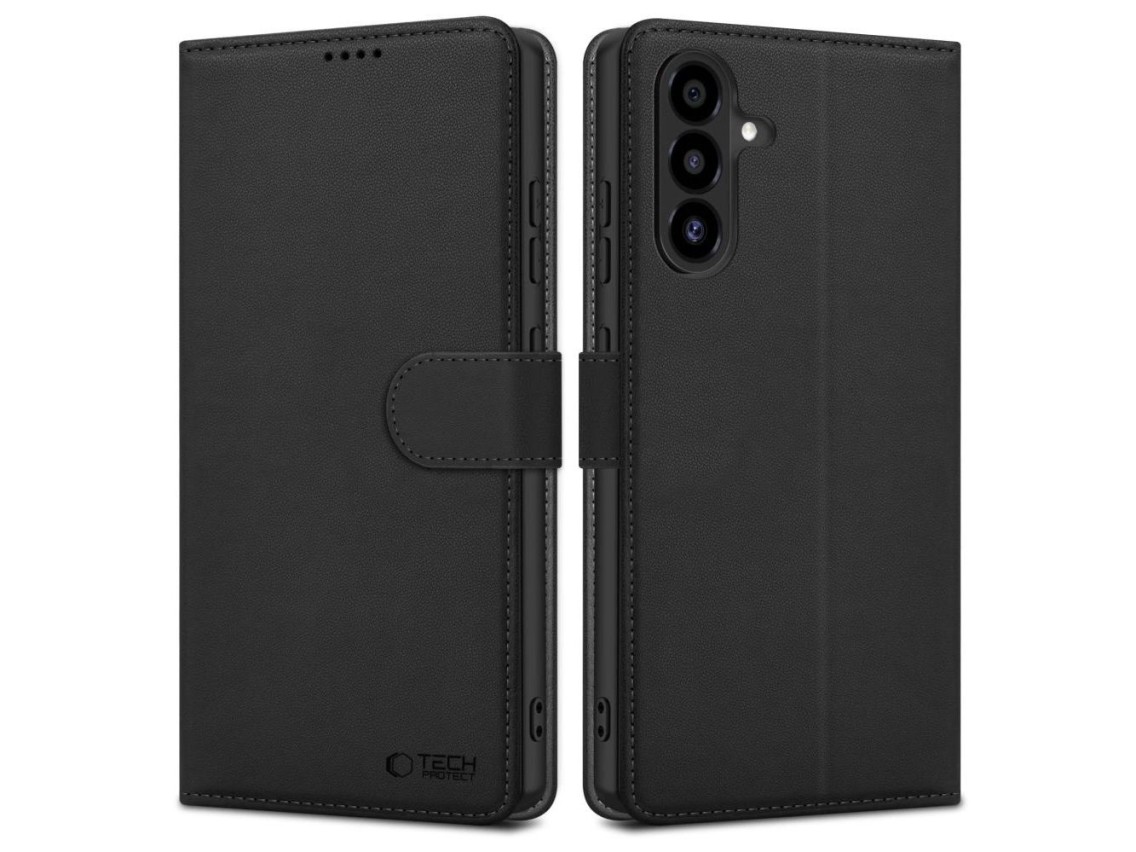Capa carteira Tech-Protect para Samsung Galaxy A26 5G - Preta
